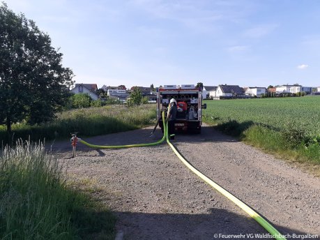 Unterricht Vegetationsbrandbekämpfung Jugendgruppen Hermersberg & Steinalben Mitte Mai 2022 (Bild 3)